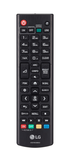 LG BU70QGA remote